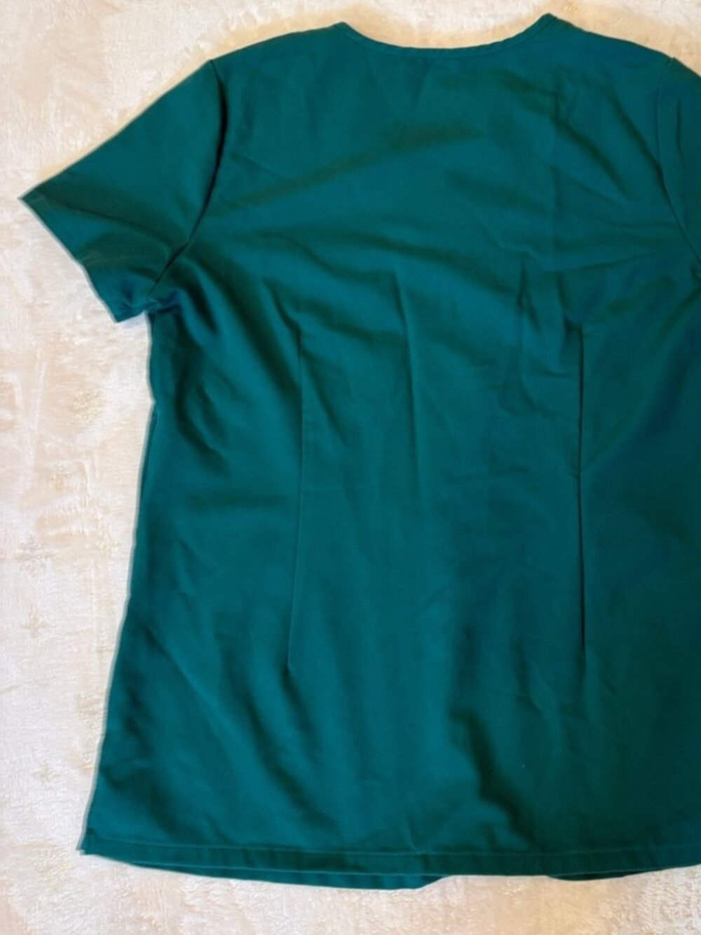 Teal Green Women’s Scrub Top. XS - Picture 2 of 2